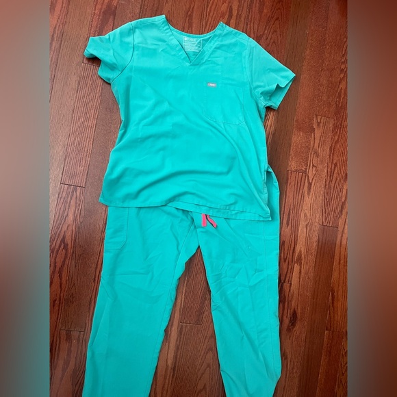 Figs Other - Women's Teal Scrub Set
